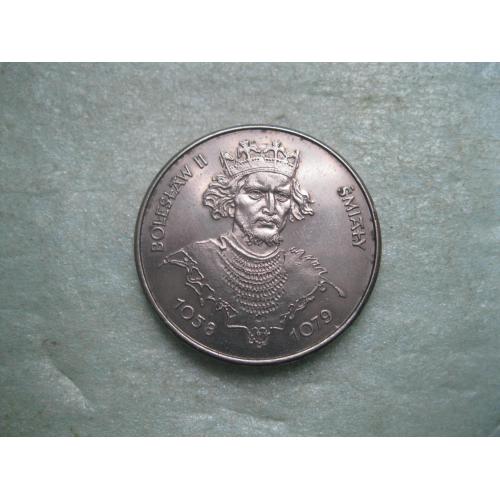 Польша 50 злотых, 1981г. Польские правители - Князь Болеслав II Смелый