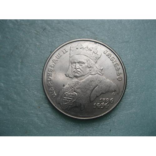 Польша 500 злотых, 1989 г. Король Владислав II Ягелло. Серия Польские правители
