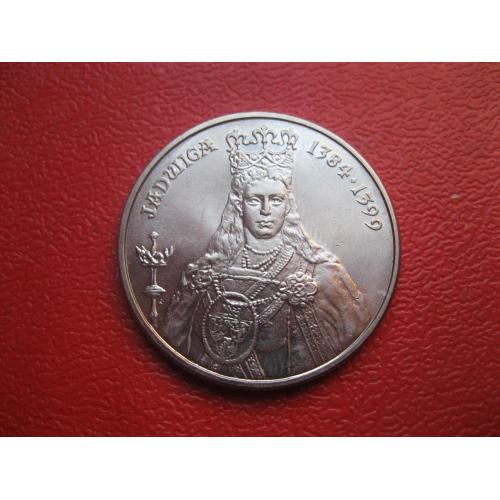 Польща. 100 злотих. 1988 рік. "Польські правителі. Королева Ядвига. 1384 - 1399". Стан !