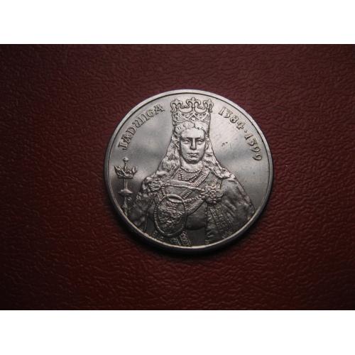 Польща. 100 злотих. 1988 рік. "Польські правителі. Королева Ядвига. 1384 - 1399". Стан !