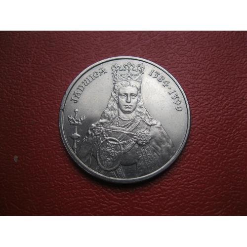 Польща. 100 злотих. 1988 рік. "Польські правителі. Королева Ядвига. 1384 - 1399". Стан !