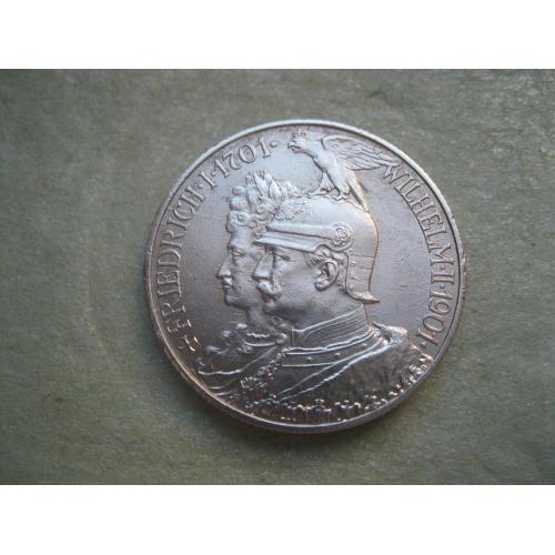 Пруссия.2 Марки 1901 200 Лет Династии Гогенцолернов. Отличный сохран..XF-UNC.(3)