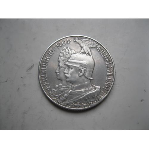 Пруссия.2 Марки 1901 200 Лет Династии Гогенцолернов. Сохран.(6)