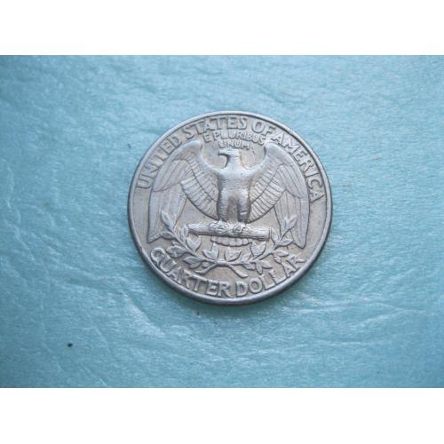 США 25 центів 1977 рік