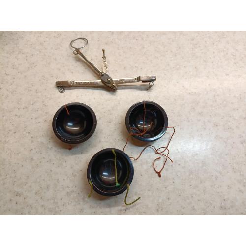  Весы лабораторные аптечные ручные(3), СССР, под реставрацию