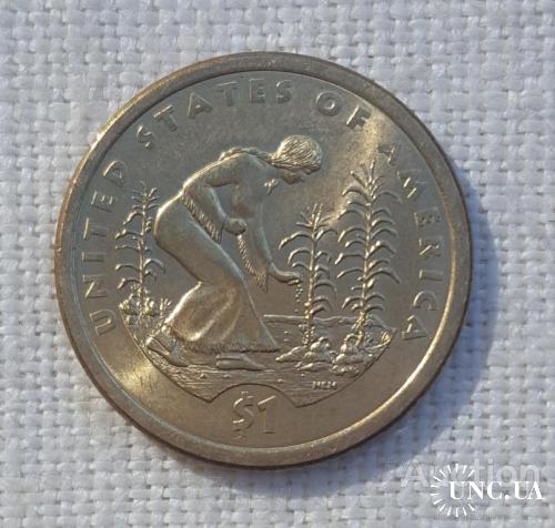 США 1 доллар 2009 Сакагевея -Три Сестры