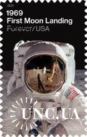 США 2019 серия из 2-х марок, 50 лет миссии Аполлон 11 на Луне