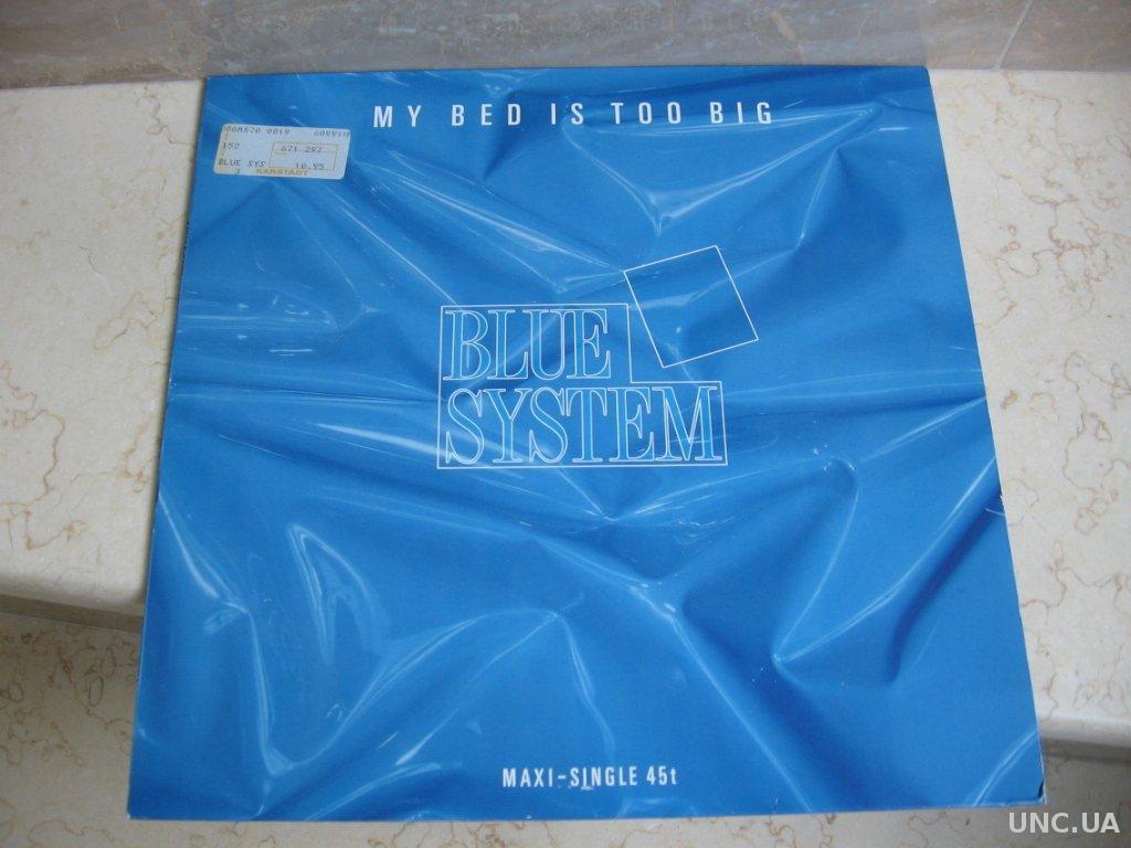 12 single. Blue System my Bed is too big Vinyls. Blue System my Bed is to big.