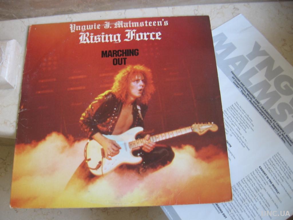 Yngwie Malmsteen Marching Out Usa Lp Kupit Na Aukcion Dlya Kollekcionerov Unc Ua