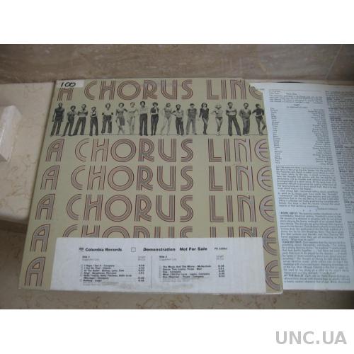 A Chorus Line - Original Cast Recording  (USA) LP