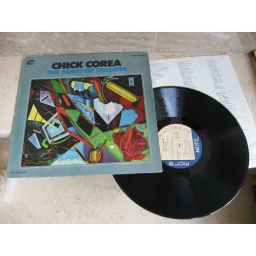  Chick Corea ‎– The Song Of Singing ( India ( UK) ) LP
