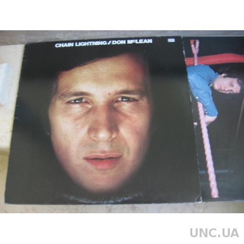 Don McLean ‎– Chain Lightning  (Canada)LP
