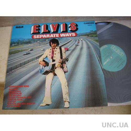 Elvis Presley ‎– Separate Ways  (England)     LP