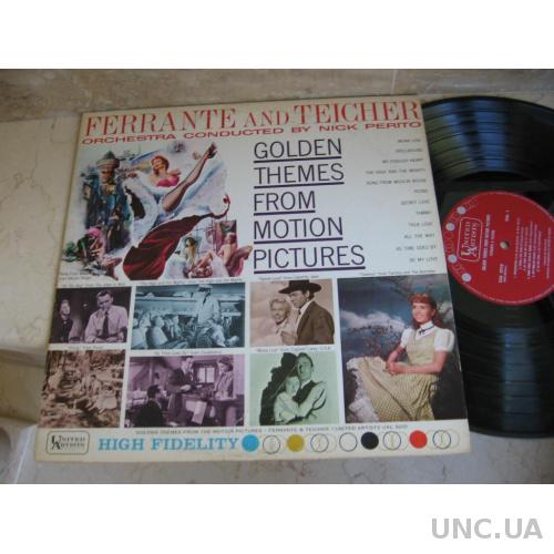 Ferrante and Teicher ‎– Golden Themes From Motion Pictures  (Canada ) LP