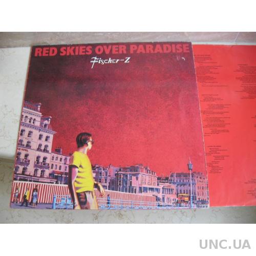 Fischer-Z : Red Skies Over Paradise (Canada) LP