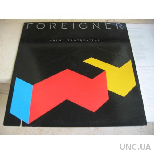Foreigner ‎– Agent Provocateur  (USA)   LP