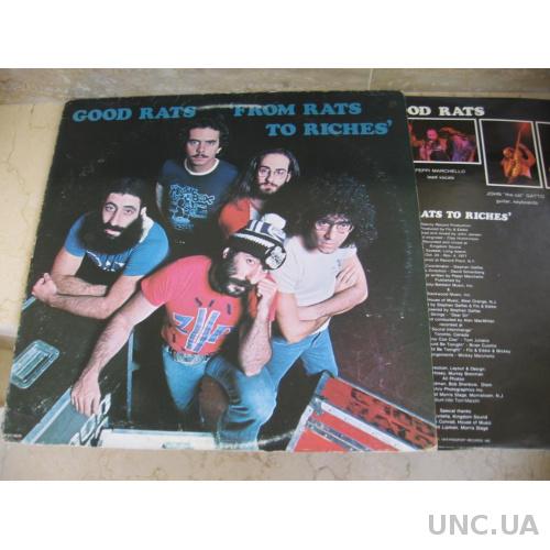Good Rats  : From Rats To Riches ( Canada) LP