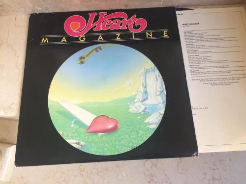 Heart ‎– Magazine  ( USA)Mushroom Records   ‎– MRS-5008  LP