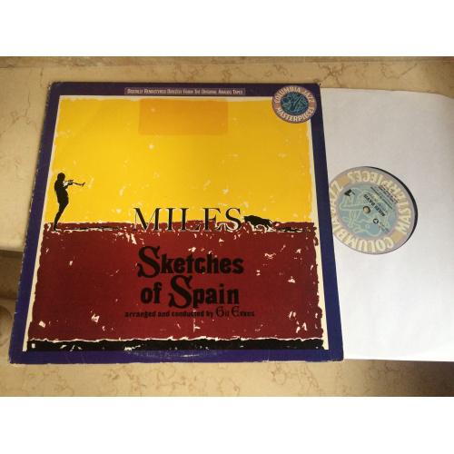 Miles Davis ‎– Sketches Of Spain ( USA Columbia ‎– CJ 40578 / Remastered PROMO ) JAZZ LP
