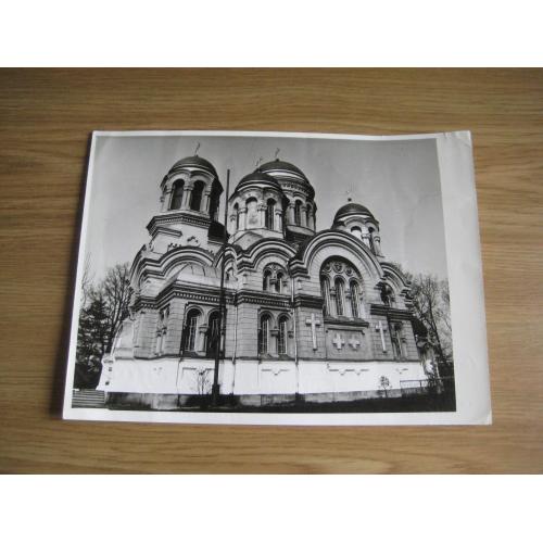 Фото Свято-Гергіївський Городницький чоловічий монастир 1983 Городниця Розмір:18х24см. Оригінал