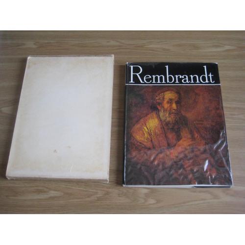 Книга (альбом) Рембранд Бухарест Румунія 1977 рік 64 репродукцій Тираж-14,5т. 31,5х23,8х1,3см.