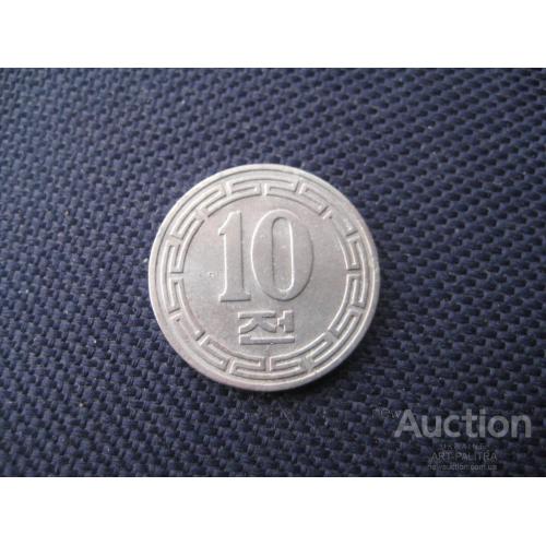 Монета 10 чон КНДР (Северная Корея) 1959 Алюминий d-20мм. Оригинал