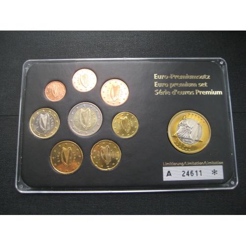 Набір монет 2,1 євро евро 50,20,10,5,2,1 євроцент евроцент Ірландія Ирландия + Жетон 2005 Оригінал