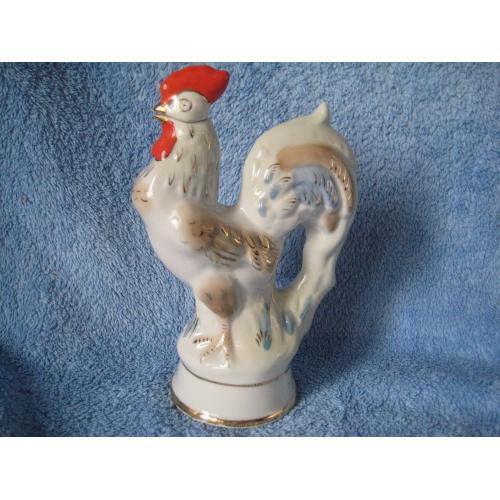 Порцеляна Фарфор Штоф Півень Півник ЗХК Полонне УРСР 1960-1970 h-18см. Оригінал