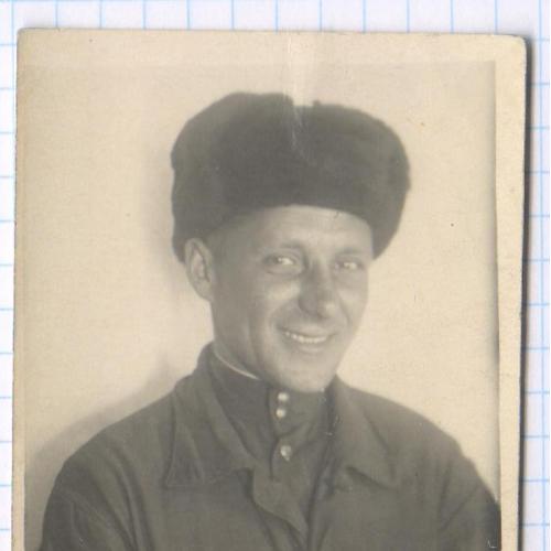 Фото. Военный в робе. 1952. РДЧ