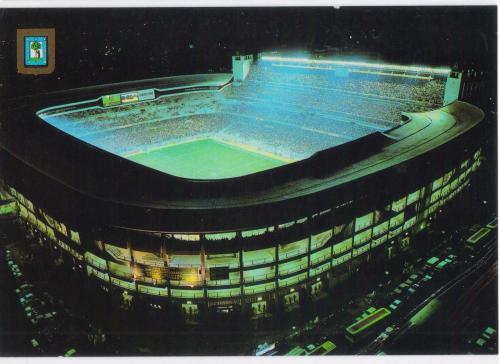 Футбол. Реал Мадрид. Стадион Сантьяго Бернабеу / Estadio Santiago Bernabéu. Real Madrid/ок.1970г.РДЧ