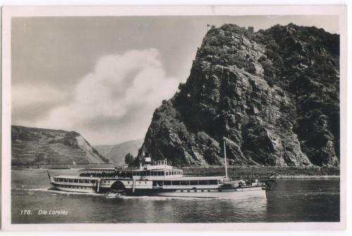 Пароход №2. Корабль. Река. Германия 1930-1940е. РДЧ