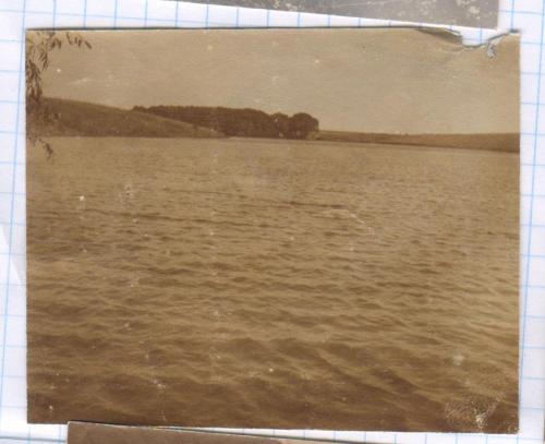 Старинное фото №186. Река. Пейзаж.1910-е . рдч  