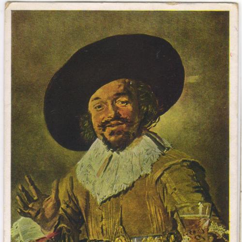 Живопись. Франс Хелс. Веселый бражник / Frans Hals. Vrolijke drinker. Nederland