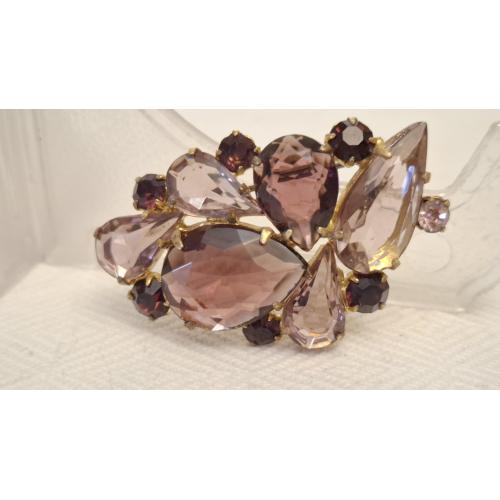 Брошь Чешская Бижутерия Чехословакия Яблонекс Винтаж №1846