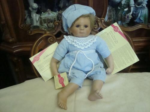 Фарфоровая Кукла Малышка Соня от HEIDI PSOTKA и IRIS BURESCH Германия №24