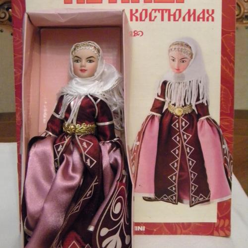 Куклы в Народных Костюмах № 3 Карачаевский Праздничный Костюм Новая
