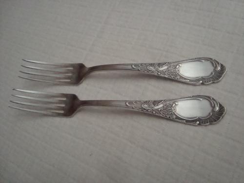 Вилки Набор 2 шт Мельхиор СССР