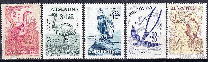Аргентина 1960 фауна птицы