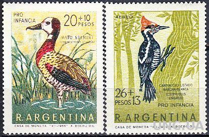 Аргентина 1969 фауна птицы