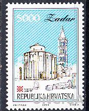 Хорватия 1993 архитектура церковь