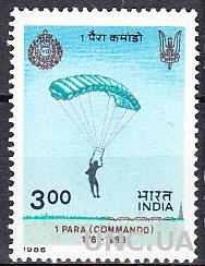 Индия 1986 парашютный спорт