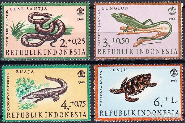 Индонезия 1966 фауна