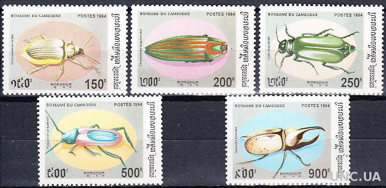Камбоджа 1994 фауна жуки