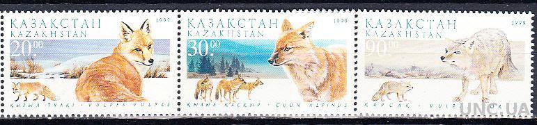 Казахстан 1999 фауна лисы