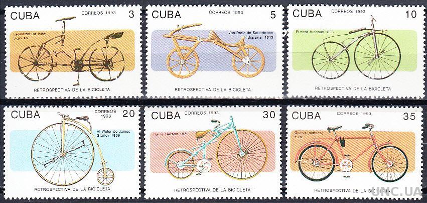 Куба 1993 транспорт велосипед