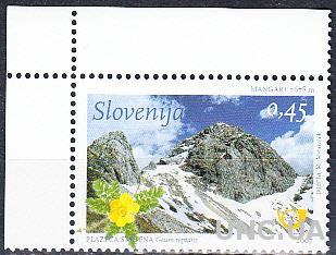 Словения 2007 гора Мангарт флора цветы