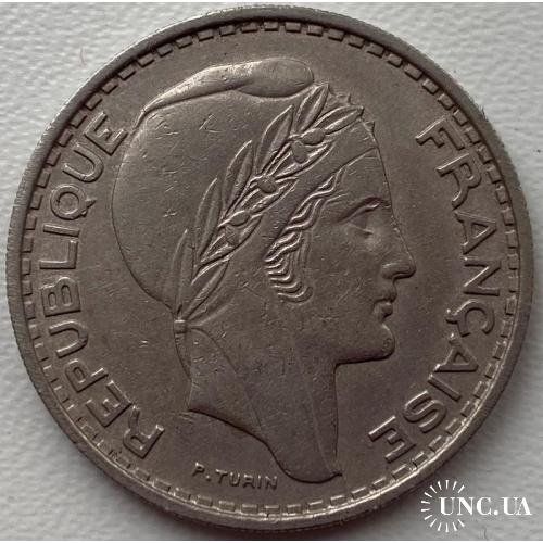 Алжир 100 франков 1950 год №504