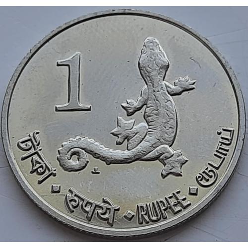 Андаманские и Никобарские острова 1 рупия 2011 год UNC!!!!! ОТЛИЧНЫЕ! №с103