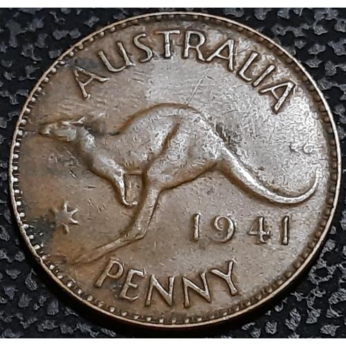 Австралия 1 пенни 1941 год №с408