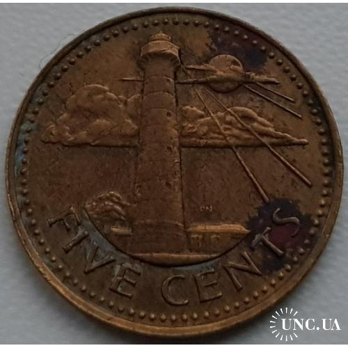Барбадос 5 центов 1973 год №м59